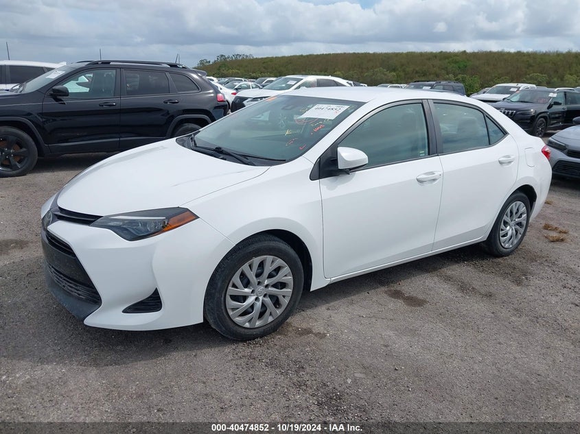 VIN 2T1BURHE9KC176927 2019 TOYOTA COROLLA LE