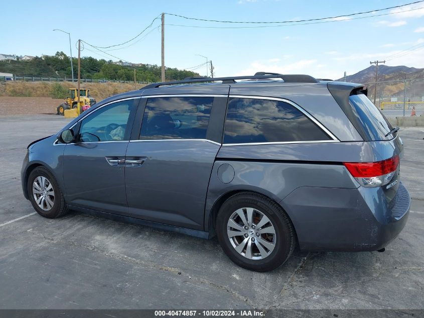 2014 Honda Odyssey Ex-L VIN: 5FNRL5H67EB011994 Lot: 40474857