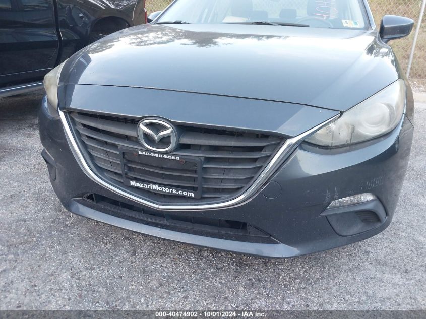 2015 Mazda Mazda3 I Sport VIN: JM1BM1U70F1222356 Lot: 40474902