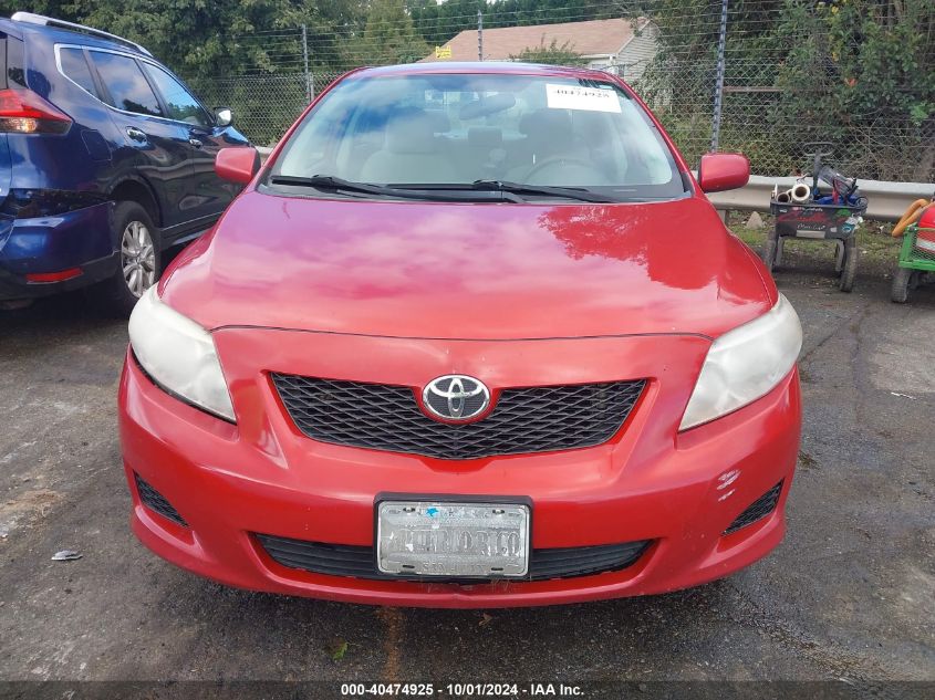 2010 Toyota Corolla Le VIN: 2T1BU4EE3AC382217 Lot: 40474925