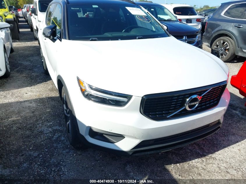 VIN YV4162UM5L2337751 2020 Volvo XC40, T5 R-Design no.1