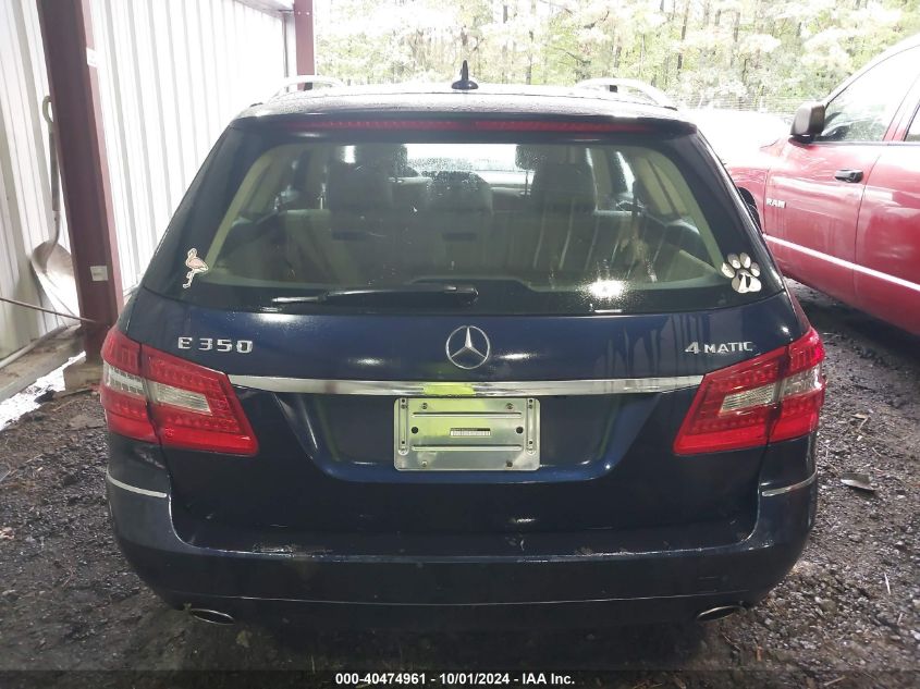 WDDHH8JB6CA559275 2012 Mercedes-Benz E 350 4Matic Wagon