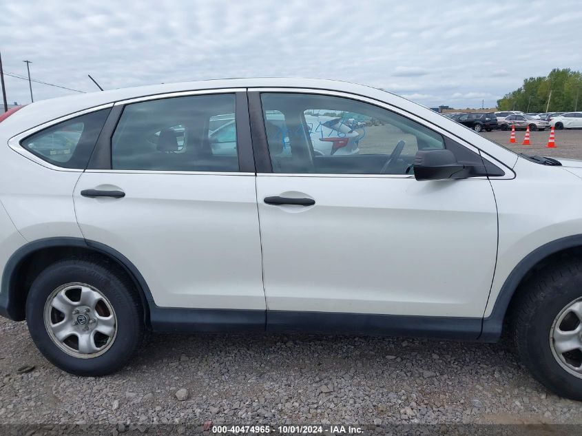 2014 Honda Cr-V Lx VIN: 5J6RM3H35EL008641 Lot: 40474965