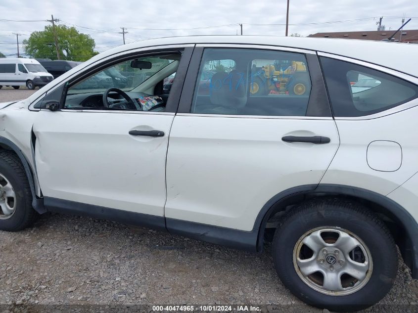 2014 Honda Cr-V Lx VIN: 5J6RM3H35EL008641 Lot: 40474965