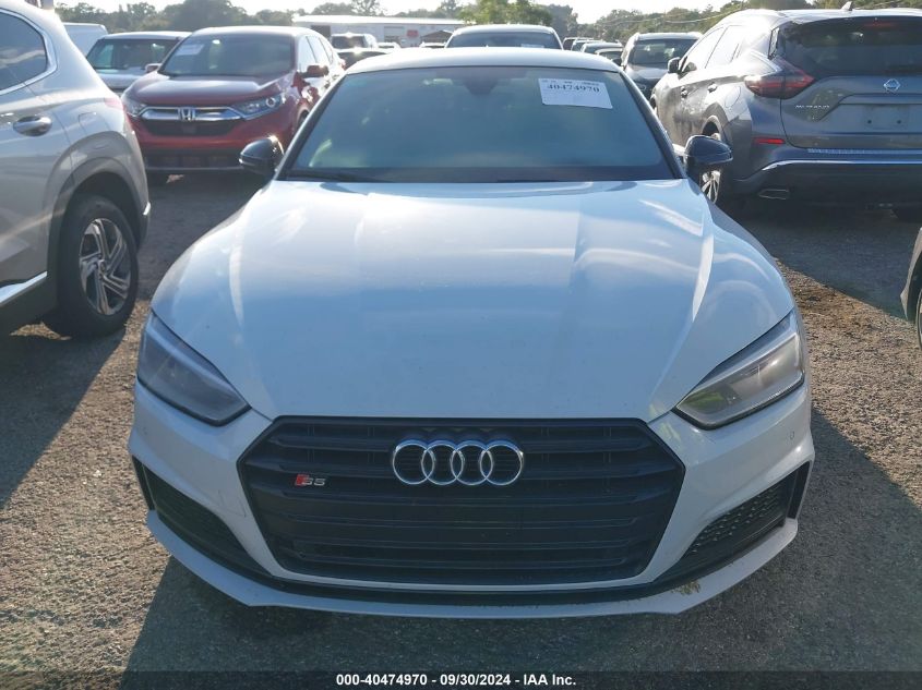 2019 Audi S5 3.0T Premium VIN: WAUB4CF51KA015005 Lot: 40474970