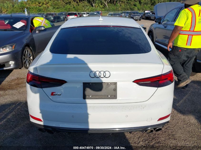 2019 Audi S5 3.0T Premium VIN: WAUB4CF51KA015005 Lot: 40474970