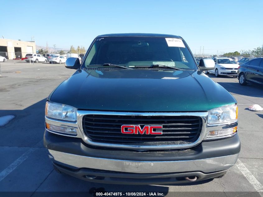 2001 GMC Sierra 1500 Sle VIN: 1GTEK19T81E239271 Lot: 40474975