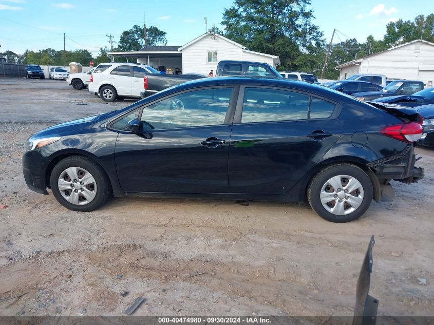 2017 Kia Forte Lx VIN: 3KPFK4A74HE093101 Lot: 40474980