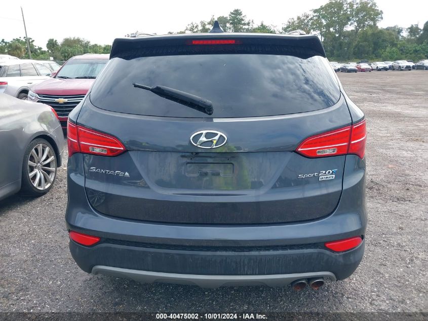 2016 Hyundai Santa Fe Sport VIN: 5XYZW4LA5GG332800 Lot: 40475002