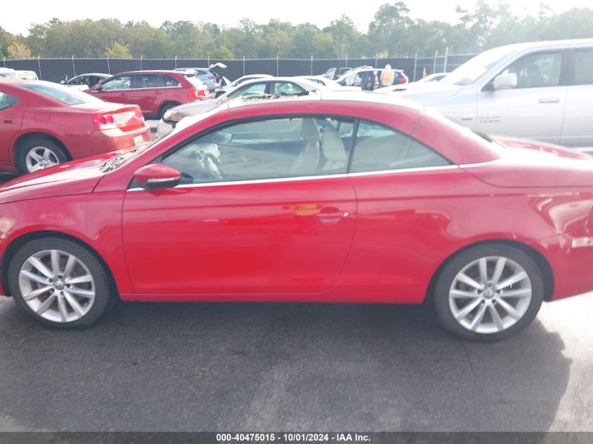 WVWBW8AH6EV002078 2014 Volkswagen Eos Komfort