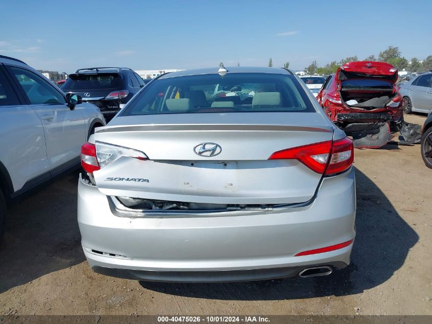 5NPE24AF3FH040353 2015 Hyundai Sonata Se