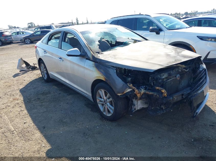 VIN 5NPE24AF3FH040353 2015 Hyundai Sonata, SE no.1