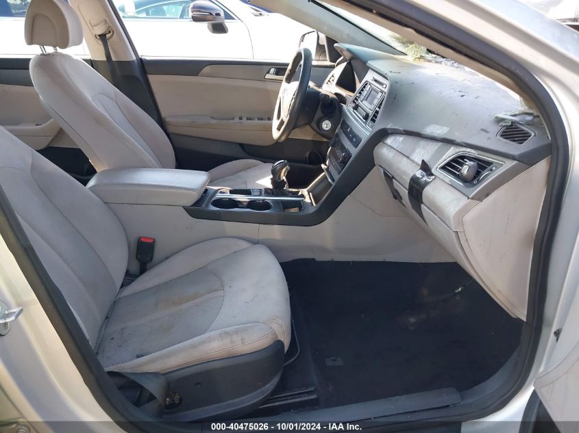 VIN 5NPE24AF3FH040353 2015 Hyundai Sonata, SE no.5