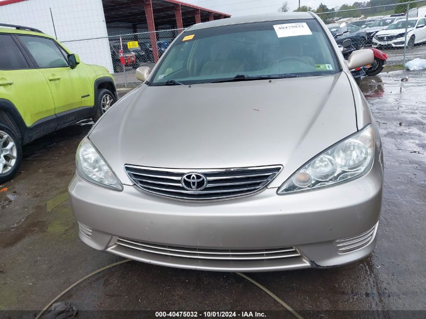 2006 Toyota Camry Le VIN: 4T1BE30K26U156809 Lot: 40475032