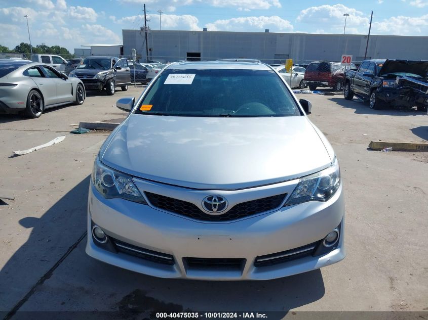 2012 Toyota Camry Se V6 VIN: 4T1BK1FK9CU006924 Lot: 40475035