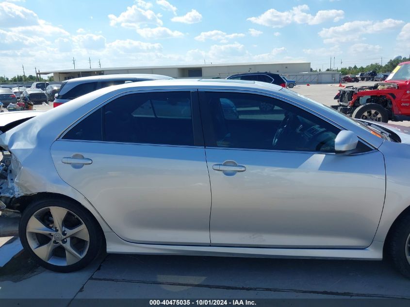 2012 Toyota Camry Se V6 VIN: 4T1BK1FK9CU006924 Lot: 40475035