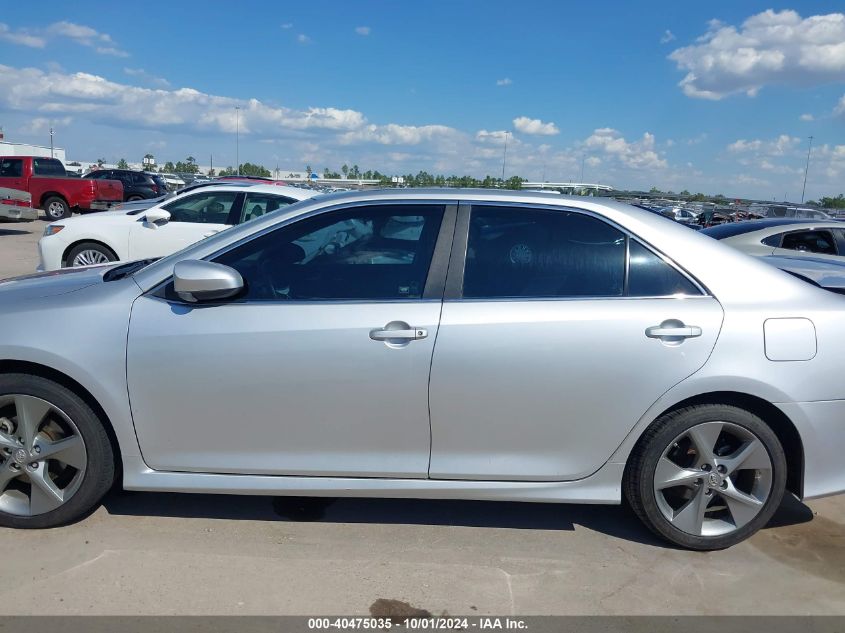 2012 Toyota Camry Se V6 VIN: 4T1BK1FK9CU006924 Lot: 40475035