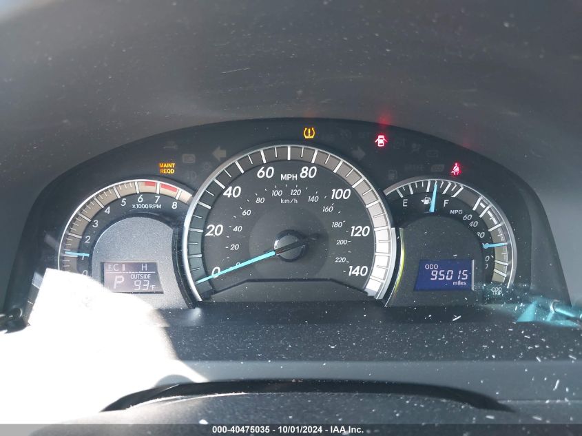 4T1BK1FK9CU006924 2012 Toyota Camry Se V6