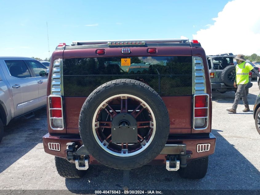 2007 Hummer H2 Suv VIN: 5GRGN23U37H106723 Lot: 40475043