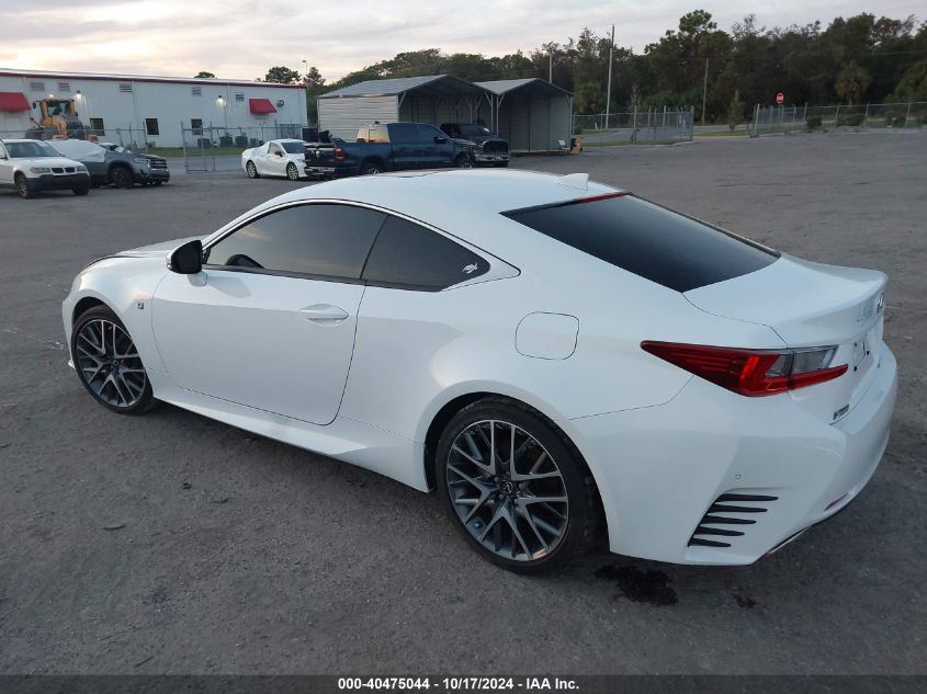 VIN JTHHA5BCXH5006969 2017 Lexus RC, 200T no.3