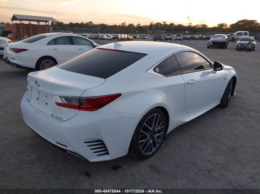 VIN JTHHA5BCXH5006969 2017 Lexus RC, 200T no.4