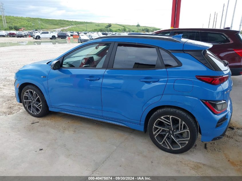 2022 Hyundai Kona N Line VIN: KM8K33A31NU803342 Lot: 40475074