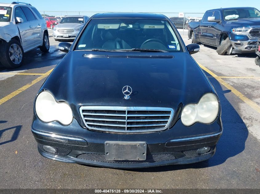 WDBRF40J05F640928 2005 Mercedes-Benz C 230 Kompressor Sport