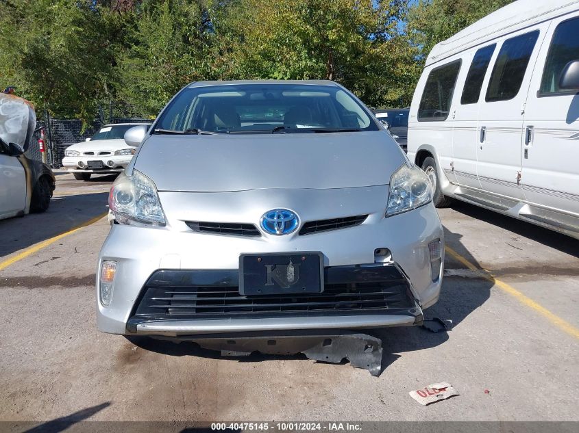 2015 Toyota Prius Three VIN: JTDKN3DU4F1955802 Lot: 40475145