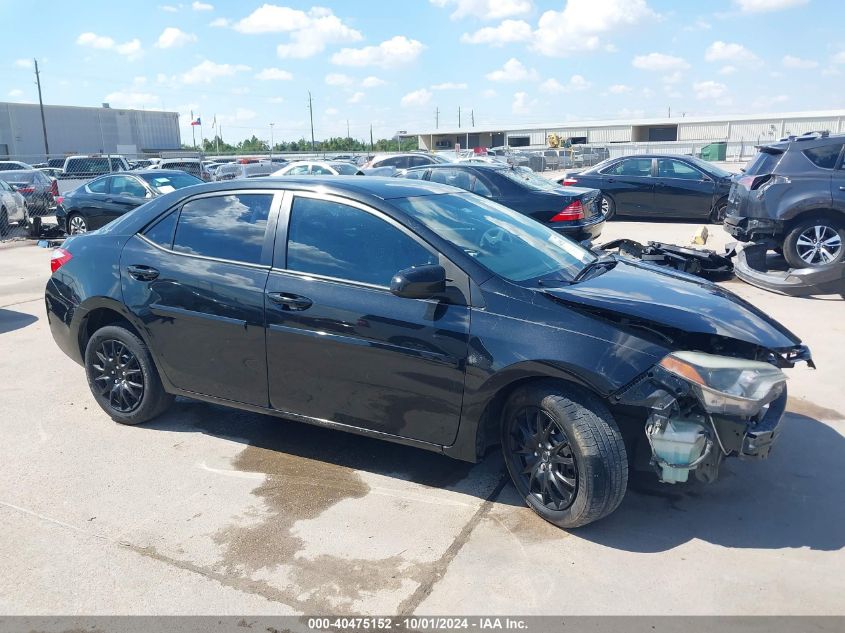 2016 Toyota Corolla L/Le/Le Pls/Prm/S/S Pls VIN: 5YFBURHE3GP452381 Lot: 40475152