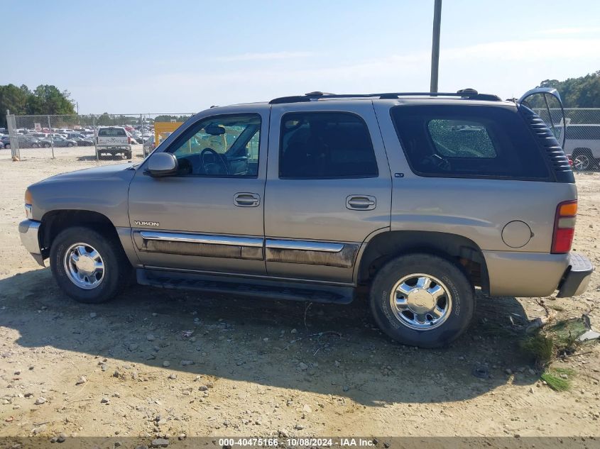 2003 GMC Yukon Slt VIN: 1GKEC13ZX3J280171 Lot: 40475166