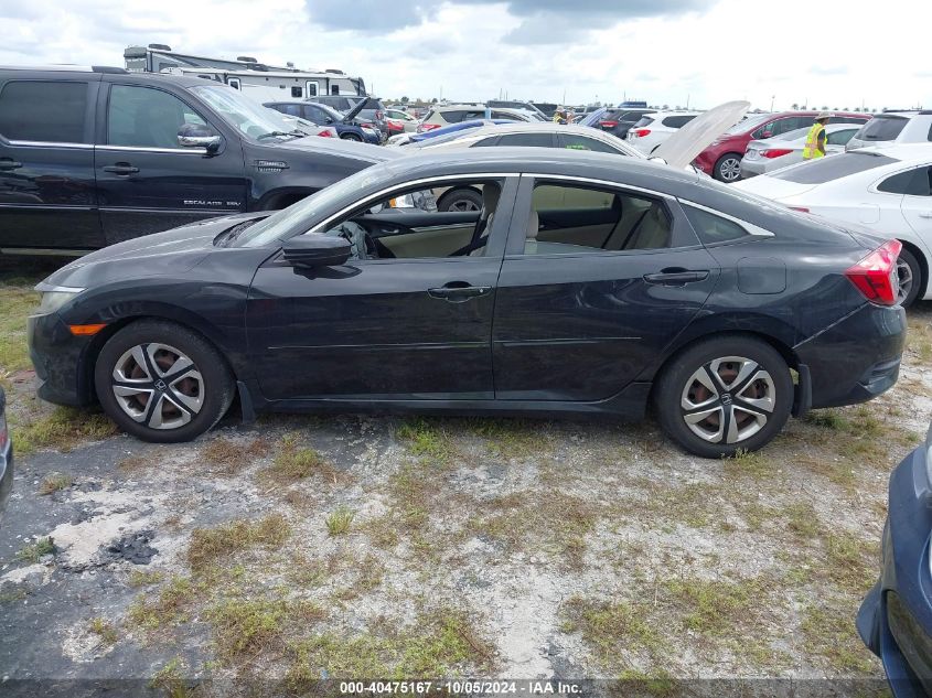 VIN 19XFC2F53GE006599 2016 Honda Civic, LX no.13