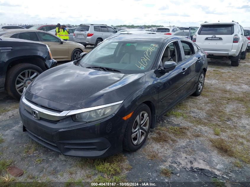 VIN 19XFC2F53GE006599 2016 Honda Civic, LX no.2