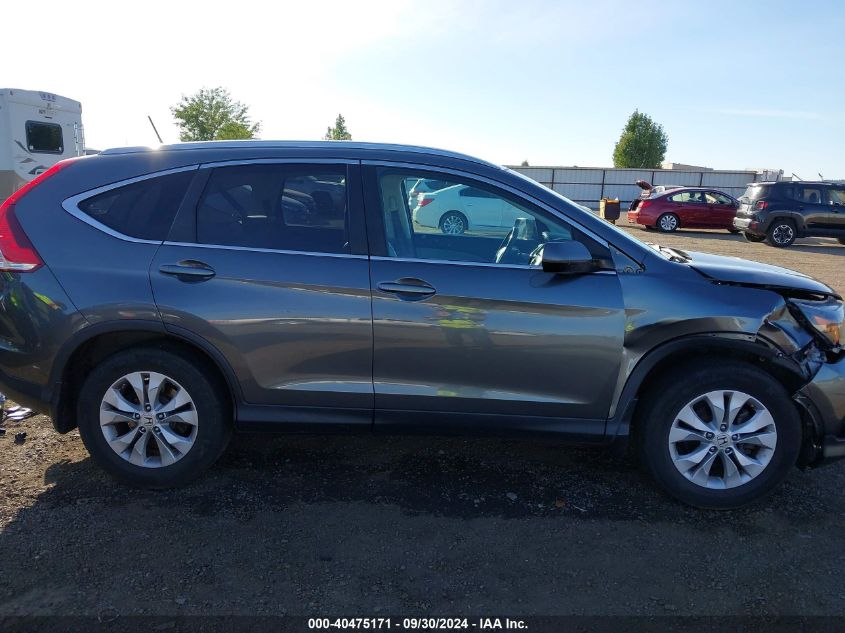 2013 Honda Cr-V Ex-L VIN: 2HKRM4H78DH682834 Lot: 40475171