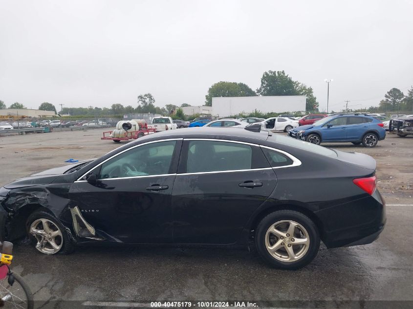 2018 Chevrolet Malibu Ls VIN: 1G1ZB5ST3JF111901 Lot: 40475179