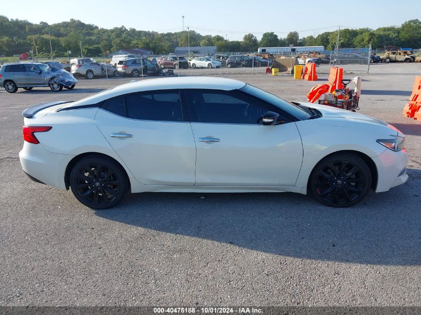 2017 Nissan Maxima 3.5 Sr VIN: 1N4AA6AP1HC382703 Lot: 40475188