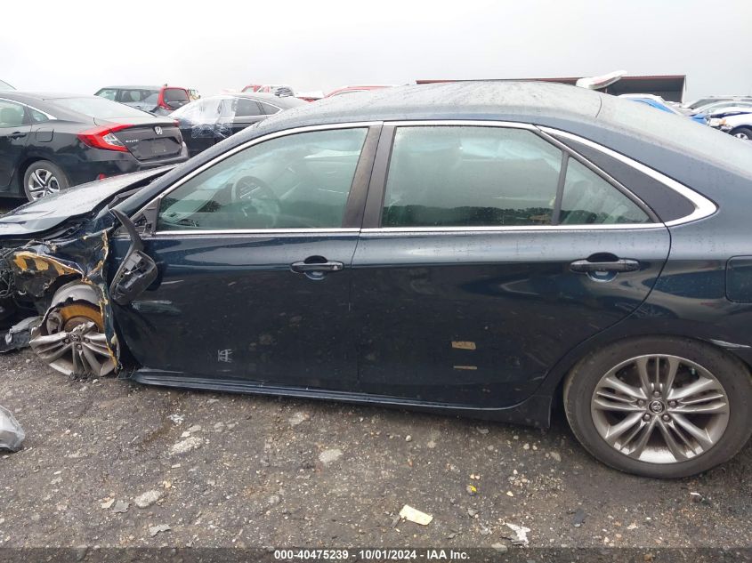 2016 Toyota Camry Se VIN: 4T1BF1FKXGU262404 Lot: 40475239