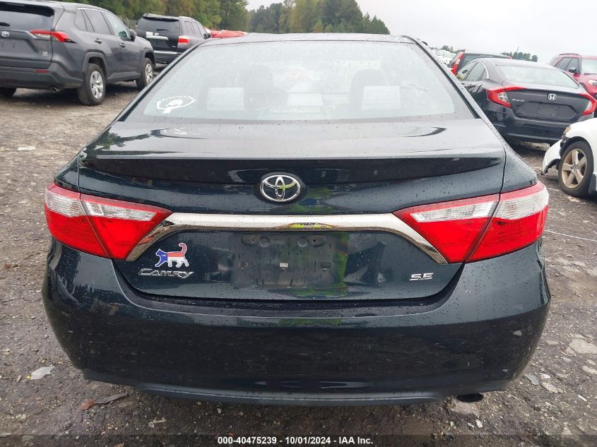 2016 Toyota Camry Se VIN: 4T1BF1FKXGU262404 Lot: 40475239