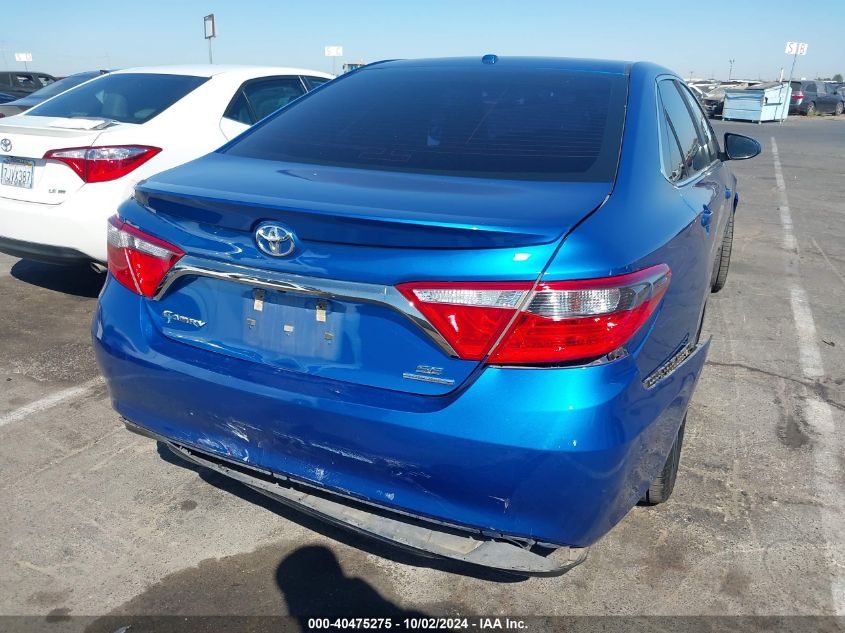 2016 Toyota Camry Se VIN: 4T1BF1FK9GU526759 Lot: 40475275