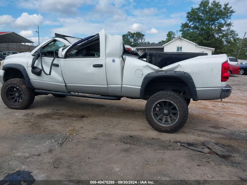 2007 Dodge Ram 2500 Slt VIN: 3D7KS29A87G821062 Lot: 40475285