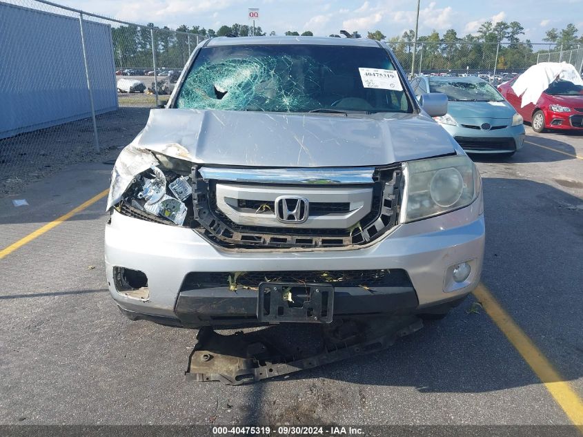 2011 Honda Pilot Touring VIN: 5FNYF3H94BB013604 Lot: 40475319