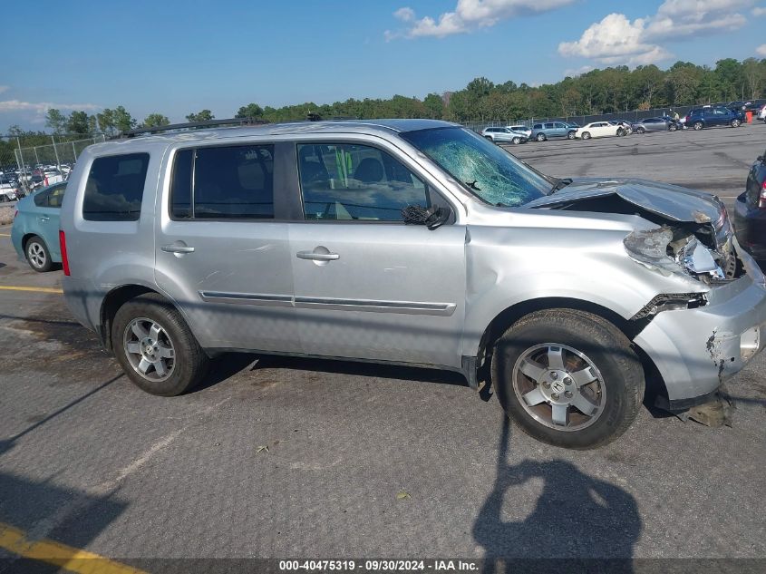 2011 Honda Pilot Touring VIN: 5FNYF3H94BB013604 Lot: 40475319