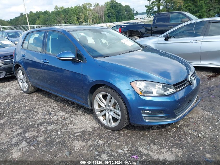 3VW217AU4HM015431 2017 VOLKSWAGEN GOLF - Image 1