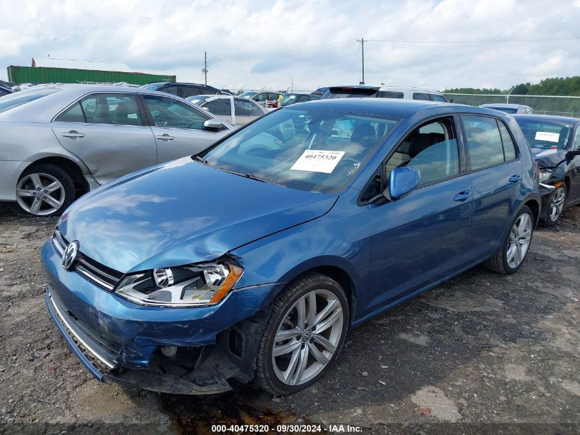 3VW217AU4HM015431 2017 VOLKSWAGEN GOLF - Image 2