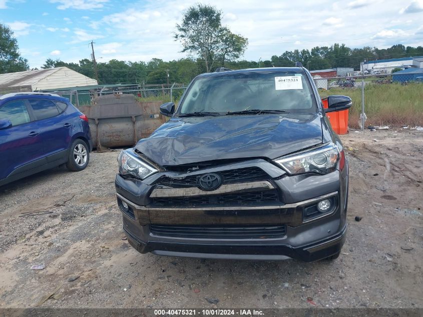 2019 Toyota 4Runner Limited Nightshade VIN: JTEBU5JR0K5697372 Lot: 40475321