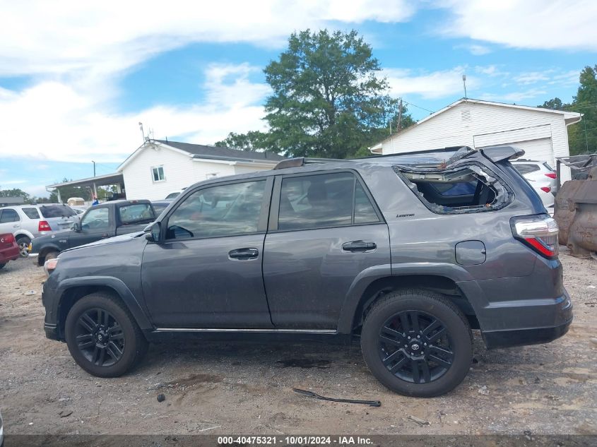 2019 Toyota 4Runner Limited Nightshade VIN: JTEBU5JR0K5697372 Lot: 40475321