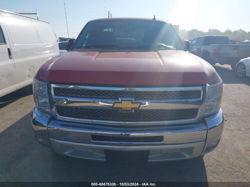 2012 Chevrolet Silverado 1500 Lt VIN: 1GCRCSE07CZ172223 Lot: 40475326