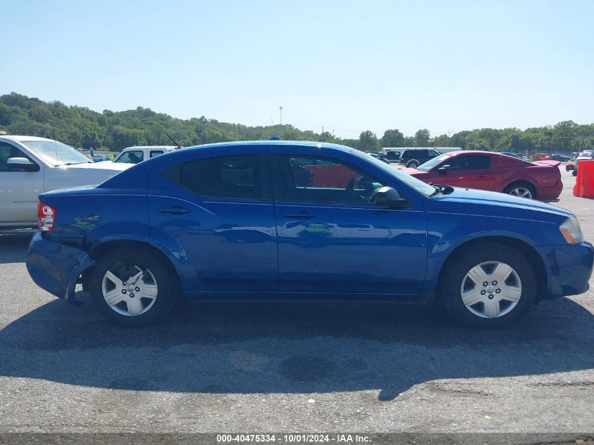 1B3CC4FBXAN113741 2010 Dodge Avenger Sxt