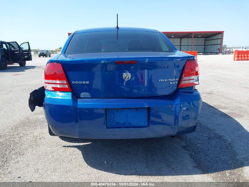 1B3CC4FBXAN113741 2010 Dodge Avenger Sxt