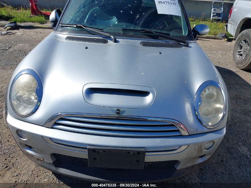 2006 Mini Cooper S S VIN: WMWRE33516TL19378 Lot: 40475335