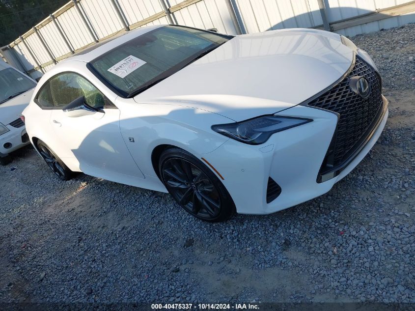 VIN JTHGA5BC9R5012579 2024 Lexus RC, 300 F Sport no.1